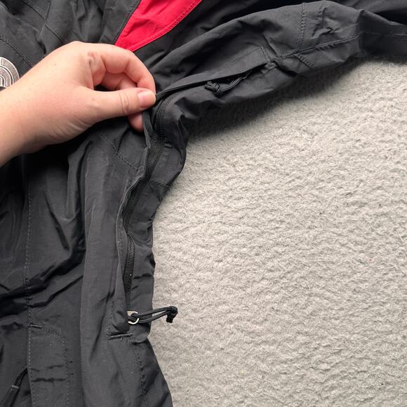 The North Face Hyvent Insulated Ski Jacket Womens Small Black Pink NO HOOD Zip - Picture 11 of 14